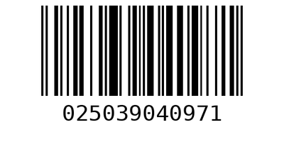 Barcode 025039040971