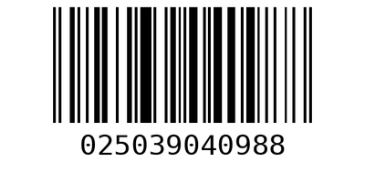 Barcode 025039040988