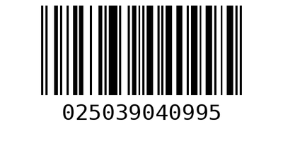 Barcode 025039040995