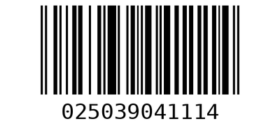 Barcode 025039041114