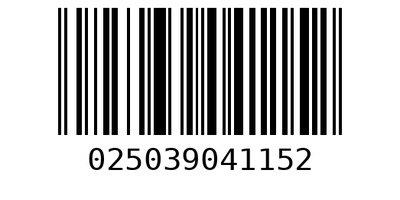 Barcode 025039041152