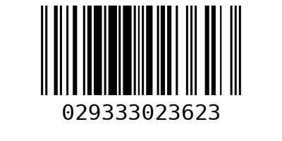 Barcode 029333023623