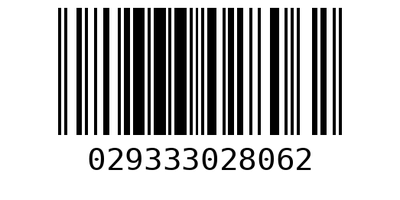Barcode 029333028062