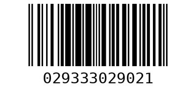 Barcode 029333029021
