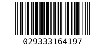 Barcode 029333164197