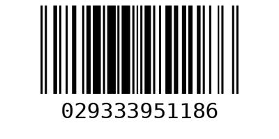 Barcode 029333951186