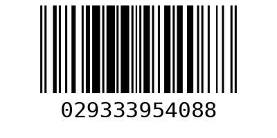 Barcode 029333954088