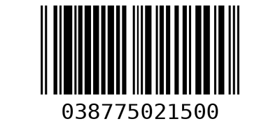 Barcode 038775021500