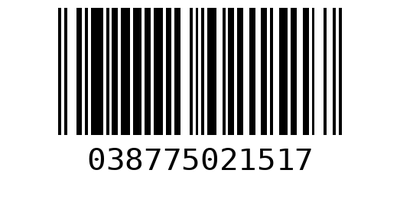 Barcode 038775021517