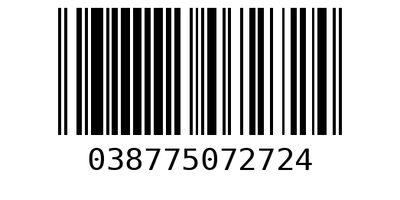 Barcode 038775072724