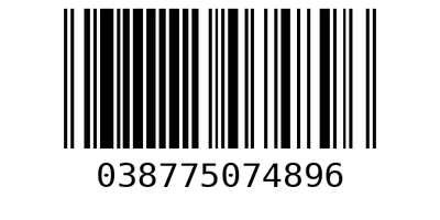Barcode 038775074896