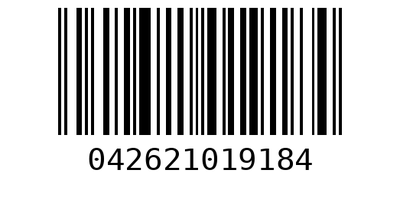 Barcode 042621019184