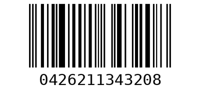 Barcode 042621134320