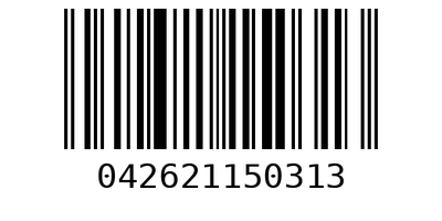 Barcode 042621150313
