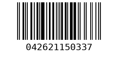 Barcode 042621150337