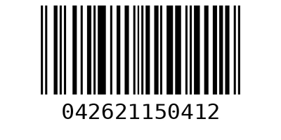Barcode 042621150412