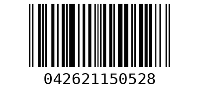 Barcode 042621150528