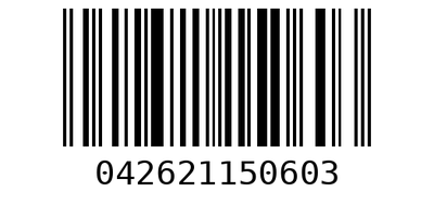 Barcode 042621150603