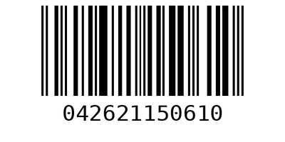 Barcode 042621150610