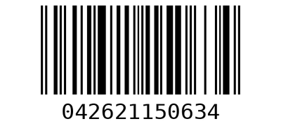 Barcode 042621150634