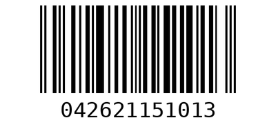 Barcode 042621151013