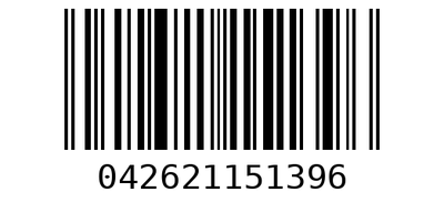 Barcode 042621151396