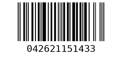 Barcode 042621151433