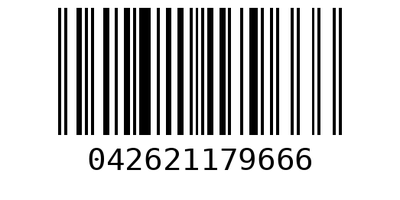 Barcode 042621179666