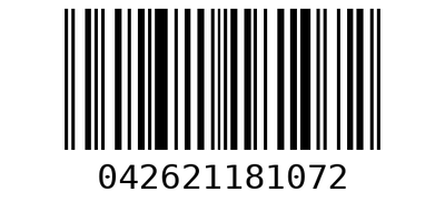 Barcode 042621181072