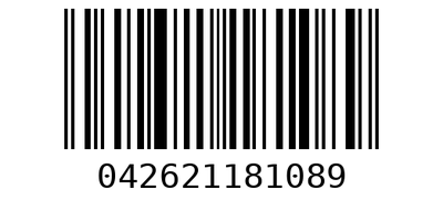 Barcode 042621181089