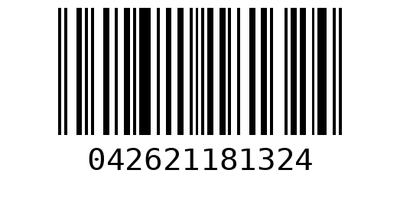 Barcode 042621181324