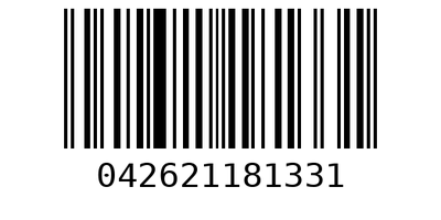 Barcode 042621181331