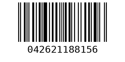 Barcode 042621188156