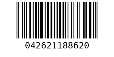 Barcode 042621188620