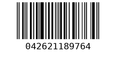 Barcode 042621189764