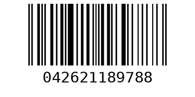 Barcode 042621189788