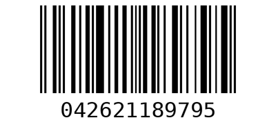 Barcode 042621189795