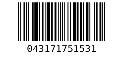 Barcode 043171751531