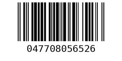Barcode 047708056526
