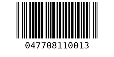 Barcode 047708110013