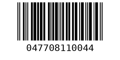 Barcode 047708110044
