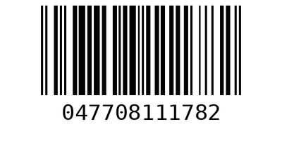 Barcode 047708111782