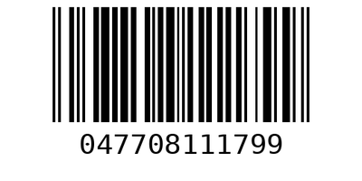 Barcode 047708111799
