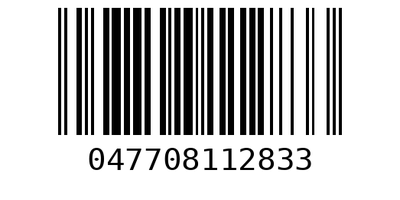 Barcode 047708112833