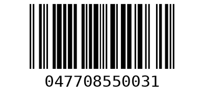 Barcode 047708550031