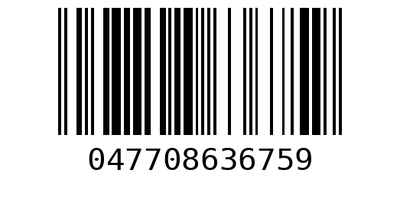 Barcode 047708636759