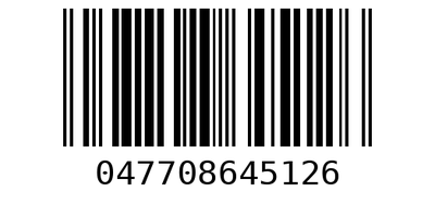 Barcode 047708645126
