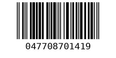 Barcode 047708701419