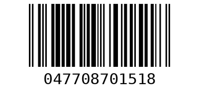 Barcode 047708701518