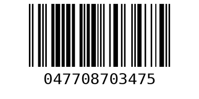 Barcode 047708703475